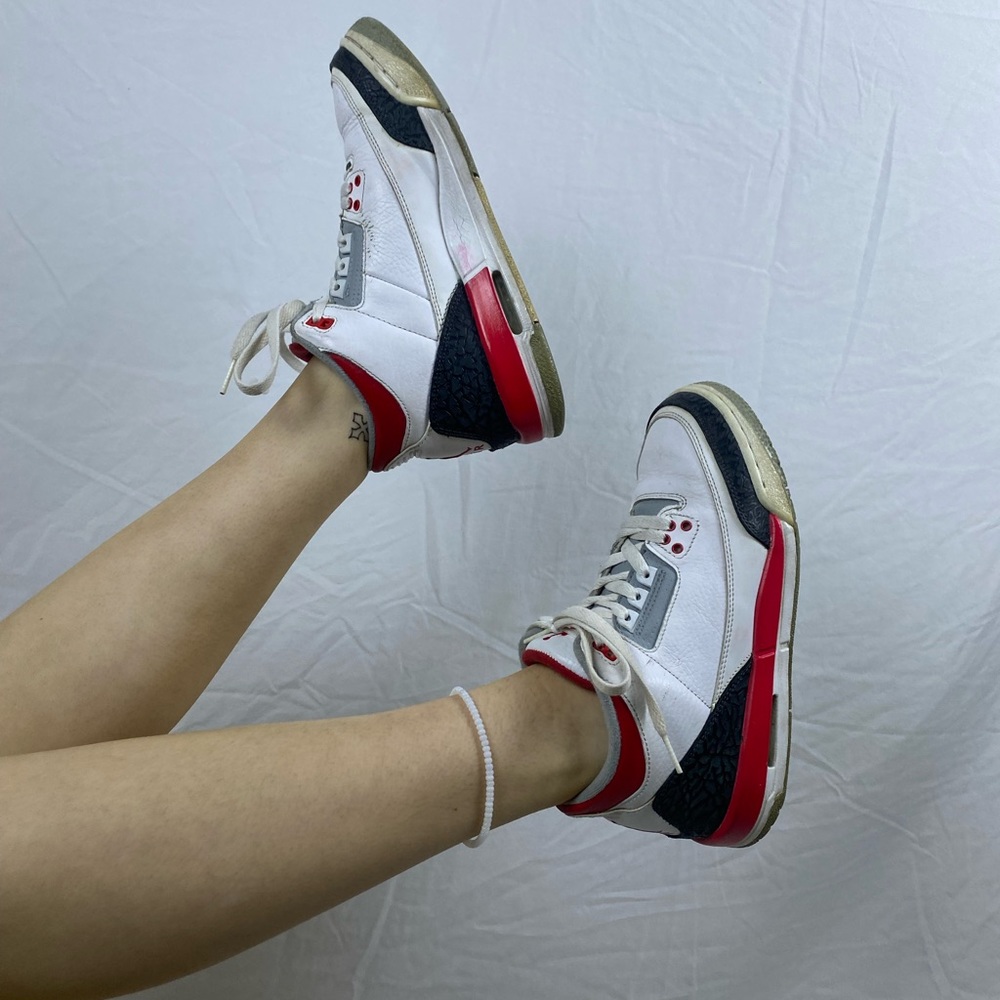 Air Jordan 3 Retro GS 'Fire Red' 2013